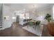 Bright, spacious kitchen with stainless steel appliances and a large island with bar seating at 403 S Fremont Ave # 3, Tampa, FL 33606