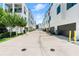 Townhome garages with parking and common driveway at 4515 W North A St # 6, Tampa, FL 33609