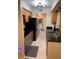 Galley-style kitchen with stainless steel appliances and efficient layout at 500 Belcher S Rd # 109, Largo, FL 33771