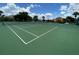 Well-maintained tennis courts, ideal for active recreation and enjoying a competitive match at 500 Belcher S Rd # 109, Largo, FL 33771