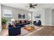 Living room with soft furniture, lots of natural light, and a clean design with neutral accents at 5015 58Th E Ter, Bradenton, FL 34203
