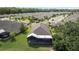 A high definition aerial view of the home situated in a quiet neighborhood at 5131 Gato Del Sol Cir, Wesley Chapel, FL 33544