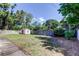 Backyard with storage shed at 565 55Th Ne Ave, St Petersburg, FL 33703