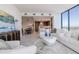 Living room with an open concept floor plan, views and contemporary decor at 777 3Rd N Ave # 1503, St Petersburg, FL 33701