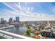 Beautiful city and lake views from the property’s balcony overlooking the city at 777 3Rd N Ave # 1704, St Petersburg, FL 33701