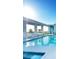 Inviting outdoor pool featuring a modern design with clear blue water on a sunny day at 777 3Rd N Ave # 1704, St Petersburg, FL 33701