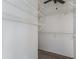 Walk-in closet with multiple shelves at 11511 113Th St # 22E, Largo, FL 33778
