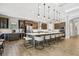 Spacious kitchen with a large island, modern appliances, and plenty of seating for Gathering and friends at 14514 Woodland Spur Dr, Lithia, FL 33547