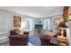 Inviting living room with cozy seating, natural light, and stylish décor at 5119 23Rd S Ave, Gulfport, FL 33707