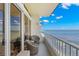 Relaxing balcony with seating and stunning waterfront views at 5153 Isla Key S Blvd # 415, St Petersburg, FL 33715