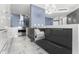 Modern kitchen showcasing a dish rack drawer with sleek countertops and stylish lighting at 5153 Isla Key S Blvd # 415, St Petersburg, FL 33715