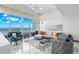 Bright and spacious living room with comfortable seating and scenic water views at 5153 Isla Key S Blvd # 415, St Petersburg, FL 33715