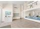 Bright lobby features modern decor, stylish seating, and a mailroom at 5153 Isla Key S Blvd # 415, St Petersburg, FL 33715