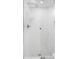 Modern shower boasts white patterned tile, sleek fixtures and great lighting at 5153 Isla Key S Blvd # 415, St Petersburg, FL 33715