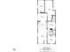 Detailed floor plan showing layout of the home, including the living room, kitchen, bedrooms, and bathrooms at 520 34Th N Ave, St Petersburg, FL 33704