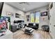 This is an stylish office with fun decor and wood-look flooring at 729 89Th N Ave, St Petersburg, FL 33702
