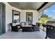 The patio includes outdoor seating and a grill at 729 89Th N Ave, St Petersburg, FL 33702