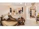 Open floorplan with a breakfast bar overlooking the kitchen and views to the entry at 8104 Abbey Mist Cv, Tampa, FL 33619