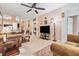 Open concept living room with views into kitchen, dining and entryway for easy living at 8104 Abbey Mist Cv, Tampa, FL 33619