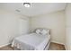 Bedroom featuring carpet floors, closet with neutral paint and white decor at 10437 River Bream Dr, Riverview, FL 33569