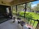 Relaxing patio with seating area and outdoor view at 110 Lakeside Ct # 110, Oldsmar, FL 34677