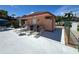 Pool house with lounge chairs and ample room to relax at 110 Lakeside Ct # 110, Oldsmar, FL 34677