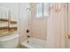 Bathroom featuring tiled shower, and neutral finishes at 1109 Colson Rd, Plant City, FL 33567