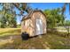 Well-maintained shed offers extra storage space with a fenced yard and easy access at 1109 Colson Rd, Plant City, FL 33567