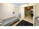 Bedroom with neutral colors, carpet flooring and closet for storage at 11122 Kempton Vista Dr, Riverview, FL 33579