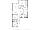 Layout of a home including primary bedroom, kitchen, living room, dining area, bedrooms, bathrooms, hall, and foyer at 11308 Chilly Water Ct, Riverview, FL 33569