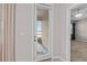 Bright rear entrance with a door leading to the outside and views of the home's interior spaces at 11308 Chilly Water Ct, Riverview, FL 33569