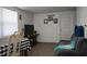 Comfortable living area with wood floors and neutral decor at 11907 Frontage Rd, Dade City, FL 33525
