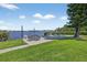 Lounge area featuring seating and scenic waterfront views at 12760 Indian Rocks Rd # 1049, Largo, FL 33774