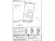This image depicts a property survey, outlining lot dimensions, building placement, and key features at 3108 S Omar Ave, Tampa, FL 33629