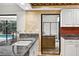 Kitchen counter overlooking the sink, backyard pool, and outdoor area at 3269 Nicks Pl, Clearwater, FL 33761