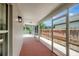 Screened patio providing great views of the fenced in backyard at 4129 Marlow Loop, Land O Lakes, FL 34639