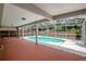 Backyard pool with screened in lanai at 4129 Marlow Loop, Land O Lakes, FL 34639