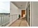 Enjoy stunning water views from this spacious outdoor balcony at 610 Pinellas Bayway S # 5202, Tierra Verde, FL 33715