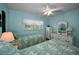 This bedroom has two twin beds and a white dresser at 960 Virginia St # 204, Dunedin, FL 34698