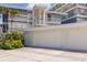Close up of individual garages providing secure parking for residents and additional storage space at 1060 N Shore Ne Dr # 6, St Petersburg, FL 33701