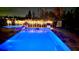 Inviting pool and hot tub area, perfect for evening relaxation at 19636 Long Lake Ranch Blvd, Lutz, FL 33558