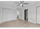 Spacious primary bedroom with ensuite bathroom and double closet at 2 79Th S St, St Petersburg, FL 33707