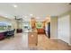 Open kitchen layout seamlessly connects to the office and other living areas at 2110 W View Dr, Sun City Center, FL 33573