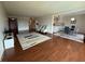 Open-concept living room area that connects to the kitchen and dining spaces at 225 Country Club Dr # 1506, Largo, FL 33771