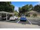Convenient parking area with assigned spots for residents in this well-kept condo community at 2377 Hounds Trl, Palm Harbor, FL 34683