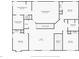 Second floor plan showcasing bedrooms, bathrooms, a loft, and closet space at 3477 Barbour Trl, Odessa, FL 33556