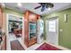 This home contains a convenient laundry room with a stainless steel double oven and access to outside at 3898 49Th S Ave, St Petersburg, FL 33711