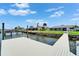 Waterfront view from the wooden dock near the home shows the private access to the canals surrounding the property at 6334 Cocoa Ln, Apollo Beach, FL 33572