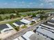 Aerial view of the community with convenient access to the highway at 8443 Fantasia Park Way, Riverview, FL 33578