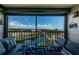 Relax on the spacious tiled balcony with a beautiful water view, perfect for enjoying the outdoors at 1324 Pasadena S Ave # 501, South Pasadena, FL 33707